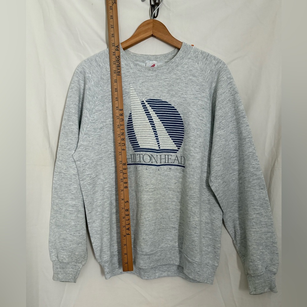 Vintage 90s Hilton Head Island Crewneck L - Picture 5 of 6
